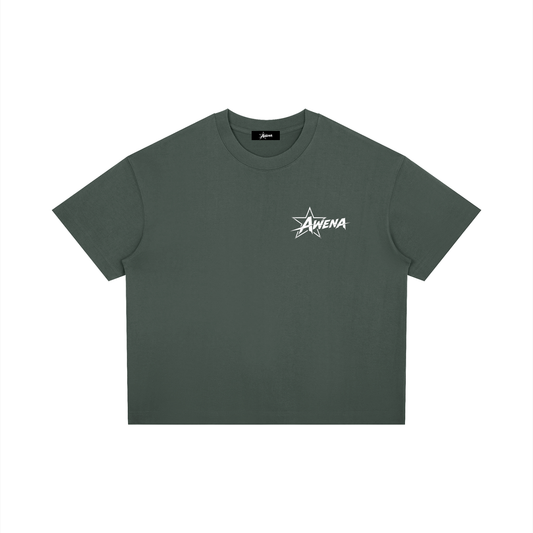 Let them Talk Tee - Grey