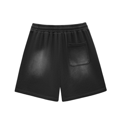 Let them talk Shorts - Black