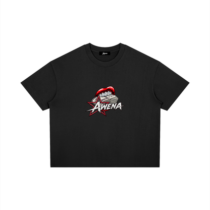 Let them Talk Tee - Black